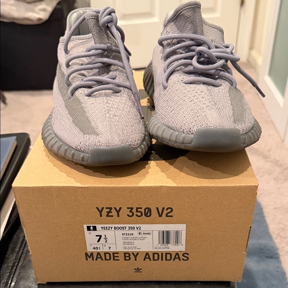 Adidas Yeezy Boost 350 V2 in Light Gray
